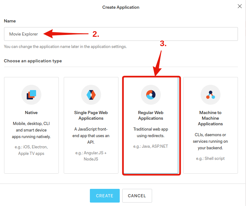 Shiny AWS create application